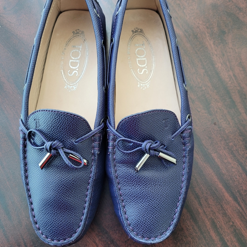 Tods Gommino lace shoes 37 Blue